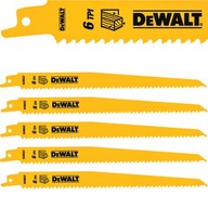 Dewalt 228 mm pílové listy na drevo 5x