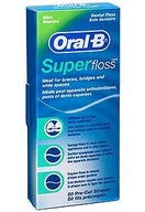 ORAL-B SUPER FLOSS Zubná niť 50 sekcií