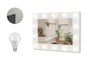 Hollywood Mirror toaletný stolík LED osvetlenie Make up
