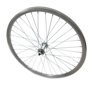 BIKELAND 24'' PREDNÉ KOLESO KUŽEĽOVANÉ STRIEBORNÉ BIKELAND 24'' PREDNÉ KOLESO KUŽEĽOVANÉ STRIEBORNÉ