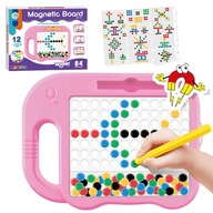 MAGNETICKÁ DOSKA MOSAIC MONTESSORI BODKY PUZZLE MAGPAD WOOPIE MAGNETICKÁ DOSKA MOSAIC MONTESSORI BODKY PUZZLE MAGPAD WOOPIE