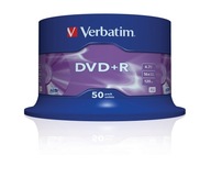 DVD Verbatim DVD+R 4,7 GB 50 ks. DVD Verbatim DVD+R 4,7 GB 50 ks.
