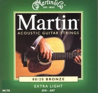 Struny pre akustickú gitaru - Martin M170 10-47 Struny pre akustickú gitaru - Martin M170 10-47