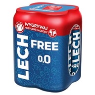 Lech free nealko pivo 4x500ml plechovka