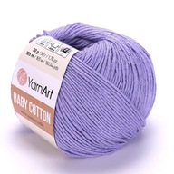 YarnArt Baby Cotton 418 / tmavo fialová