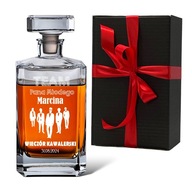 KARAFA NA WHISKY S GRAVÍNOM BAKALÁRSKY DARČEK PRE NEHO KARAFA NA WHISKY S GRAVÍNOM BAKALÁRSKY DARČEK PRE NEHO
