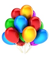 33 cm perlové balóny, rôzne farby, 100 ks. silný