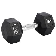 Šesťhranná tréningová činka s pogumovanou záťažou Hex Pro, 18 kg Šesťhranná tréningová činka s pogumovanou záťažou Hex Pro, 18 kg
