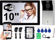 WIFI 5TECH 10" videovrátnik Kód + čipy WIFI 5TECH 10" videovrátnik Kód + čipy
