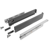 VERTEX EMUCA zásuvka antracit nízka L-350mm tiché zatváranie plnovýsuv 40kg VERTEX EMUCA zásuvka antracit nízka L-350mm tiché zatváranie plnovýsuv 40kg