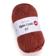 Priadza YarnArt Alpine Alpaca New 150g / 120m farba 1452 tehla Priadza YarnArt Alpine Alpaca New 150g / 120m farba 1452 tehla