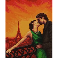 Plátno s potlačou – Milenci v Paríži (č. 7093) Plátno s potlačou – Milenci v Paríži (č. 7093)