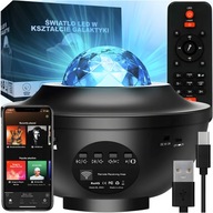 STARS PROJECTOR SKY PROJEKTOR LED NOČNÁ LAMPA BLUETOOTH REPRODUKTOR + DIAĽK. STARS PROJECTOR SKY PROJEKTOR LED NOČNÁ LAMPA BLUETOOTH REPRODUKTOR + DIAĽK.