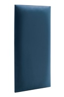 Čalúnený nástenný panel Smooth MAGIC VELVET Čelo postele modrá 60x30 cm