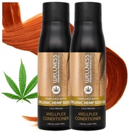 WELLNESS WELLPLEX vlasový kondicionér proti vypadávaniu 2x 500 ml s CBD WELLNESS WELLPLEX vlasový kondicionér proti vypadávaniu 2x 500 ml s CBD