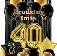 BALÓNY k 40. 40. narodeninám BANNER + MENO BALÓNY k 40. 40. narodeninám BANNER + MENO