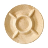 Dosky z palmového listu s priemerom 24,5 cm, 6 ks. Dosky z palmového listu s priemerom 24,5 cm, 6 ks.