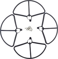 Kryt vrtule pre chrániče vrtúľ dronu Hubsan H501S Quadcopter čierny Kryt vrtule pre chrániče vrtúľ dronu Hubsan H501S Quadcopter čierny