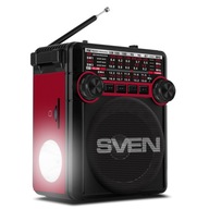 Prenosné rádio SVEN SRP-355, USB microSD rádio FM AM SW, retro Prenosné rádio SVEN SRP-355, USB microSD rádio FM AM SW, retro