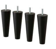 IKEA STRANDMON Nohy k podnožke čierne IKEA STRANDMON Nohy k podnožke čierne