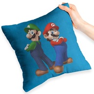 MODRÝ VANKÚŠ PRE FANOUŠKU AKO DARČEK MÓDNYCH VZOROV MARIO BROS MODRÝ VANKÚŠ PRE FANOUŠKU AKO DARČEK MÓDNYCH VZOROV MARIO BROS