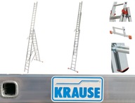 3-dielny hliníkový rebrík Krause Tribilo 3x14