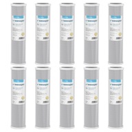 Vodný filter 10" uhlíkový 5 mikrónov PP5 pre predfiltráciu Wessper 10x Vodný filter 10" uhlíkový 5 mikrónov PP5 pre predfiltráciu Wessper 10x