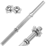 TYČ 40cm / 25mm + svorky na činku TYČ 40cm / 25mm + svorky na činku