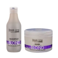STAPIZ SLEEK LINE Violet Shampoo + Mask SET