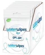 WaterWipes Cestovné vlhčené obrúsky 99,9% voda BOX 10 ks. WaterWipes Cestovné vlhčené obrúsky 99,9% voda BOX 10 ks.