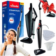 ELEKTRICKÝ PARNÝ MOP VILEDA STEAM PLUS 99% BAKTÉRIE + 2 DARČEKOVÉ NÁPLŇKY ELEKTRICKÝ PARNÝ MOP VILEDA STEAM PLUS 99% BAKTÉRIE + 2 DARČEKOVÉ NÁPLŇKY