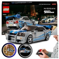 LEGO SPEED CHAMPIONS NISSAN SKYLINE GT-R AUTO TEHLA SET 319EL