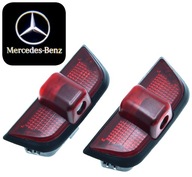 Projektor loga Mercedes Benz triedy C W204 pre DVERE