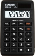 SENCOR vrecková kalkulačka SEC 250, 8-miestny LCD,