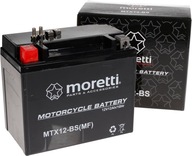 Gélová batéria Moretti YTX12-BS/MTX12-BS Gélová batéria Moretti YTX12-BS/MTX12-BS