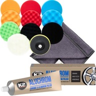 SET K2 ALUCHROM 100G + LEŠTIACA HUBKA 150MM SET K2 ALUCHROM 100G + LEŠTIACA HUBKA 150MM