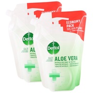DETTOL Antibakteriálne tekuté mydlo Refill Set 2x 500 ml Aloe DETTOL Antibakteriálne tekuté mydlo Refill Set 2x 500 ml Aloe
