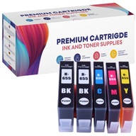 5x ATRAMENT PRE HP 655 XL 3525 4615 4625 5525 6520 6525 5x ATRAMENT PRE HP 655 XL 3525 4615 4625 5525 6520 6525