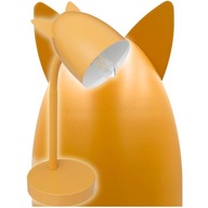ŽLTÁ stolová lampa pre deti, MAČACIE UŠI, žiarovka ZDARMA ŽLTÁ stolová lampa pre deti, MAČACIE UŠI, žiarovka ZDARMA