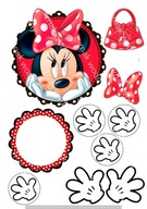Super kvalitná potlač torty MINNIE MOUSE SUGAR Super kvalitná potlač torty MINNIE MOUSE SUGAR