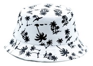 Letná tenká plážová čiapka na rybárčenie, PALMS Letná tenká plážová čiapka na rybárčenie, PALMS