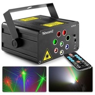 Laser Acrux Quatro RG s LED diódami RGBW Beamz