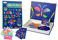 Magnetické puzzle s tvarmi kariet Magnetické puzzle s tvarmi kariet
