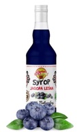Sirup z lesných čučoriedok 500ml 100% NATURAL Sirup z lesných čučoriedok 500ml 100% NATURAL