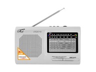 LTC-2016 WILGA USB prenosné rádio so vstavanou batériou, strieborné. LTC-2016 WILGA USB prenosné rádio so vstavanou batériou, strieborné.