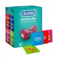 Durex kondómy Surprise Me Mix 40ks.