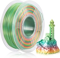 SUNLU FILAMENT 1,75 1kg PLA RAINBOW DÚHOVÝ HODVÁB