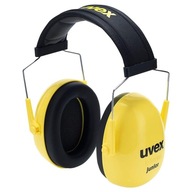 Detské chrániče sluchu, slúchadlá s potlačením hluku, Uvex K junior, žltá