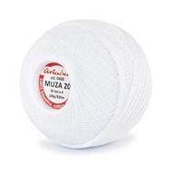 Muza kábel 20/400 biela / 100 g Muza kábel 20/400 biela / 100 g