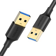 Kábel USB 3.0 A-A Samec UGREEN 1m Čierny Kábel USB 3.0 A-A Samec UGREEN 1m Čierny